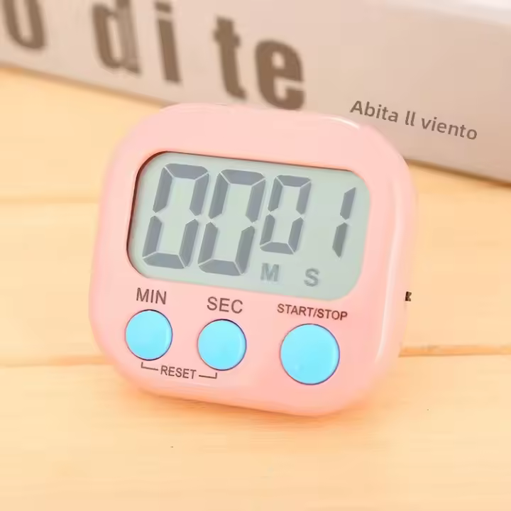  Temporizador Digital Para Cocina Y Estudio Reloj De Contado Para Huevo Y Niños Accesorios De Utensilios De Cocina Eco-amigable - 1