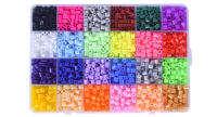 Juguete De Puzzle 3D HaMa Bead 24 Colores Set De Perler Para Niños Juego De Colores DIY Para Educar Y Divertir - details 1