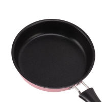 Sartén Mini De 12cm En Acero Inoxidable Antidesbordamiento Inducción Redonda Para Desayuno Freír Huevo Con Mango Largo - details 6
