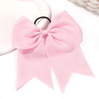 1PC Cinta De Cabello Elástica De 6 Pulgadas Para Niñas Color Sólido Gran Lazo Cinta De Goma Accesorio Para El Cabello Moda Infantil - details 10