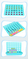 Juego De Tablero Educativo UNGH Four in a Row Bingo Chess Connect Clásico Para Familia Divertido Juego De Entretención Para Niños Y Adultos - details 7