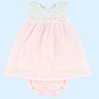 Vestido de bebe con braguita Olimpo  marca Baby Ferr - details 1