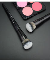 Cepillo De Maquillaje Profesional 1 Pieza Difusor Negro Número 64 Estrellado Polvo Contorno Face Cosméticos Sintéticos Herramientas De Blush - details 8