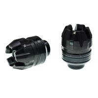 1Par De Protección De Suspensión Universal Para Motocicleta Scooter E-Bike Aluminio Copo De Nieve Delantero Protector De Caída - details 8