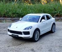 Modelo De Coche Porsches Cayenne Turbo S De 1:24 En Aleación Con Sonido Y Luz Vehículo De Juguete De Metal Para Colección Y Regalo Para Niños - details 3