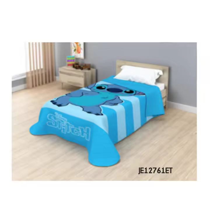 Colcha Bouti Verano Infantil cama 90cm Disney Stitch 170x250cm - 1