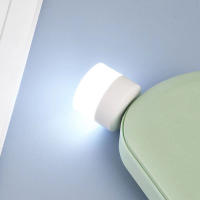Lámpara De Noche USB Mini LED Con Enchufe Y Batería Integrada Luz De Lectura Protección Ocular Pequeña Redonda Para Libros - details 18