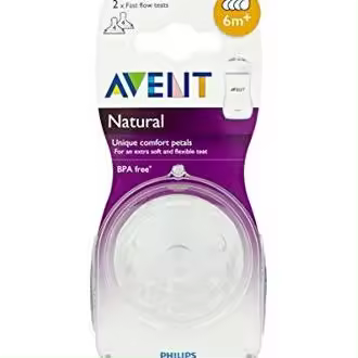 Philips Avent Tetina Natural +6 Meses, 2 Uds - 1