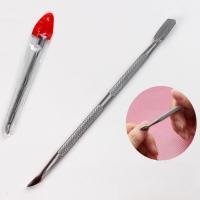 3-Piece Nail Art Tool Set – Cuticle Pusher, Nail Clipper & Dual-Ended Stainless Steel Nail Cleaner (Professional Manicure/Pedicure Kit) - details 0