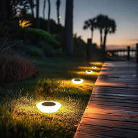 Lámpara De Jardín LED Con Luz Solar Para Decoración De Jardín Camino Patio Pared Exterior Instalación Auto-Contenida IP65 ABS Fuente De Luz LED - details 13