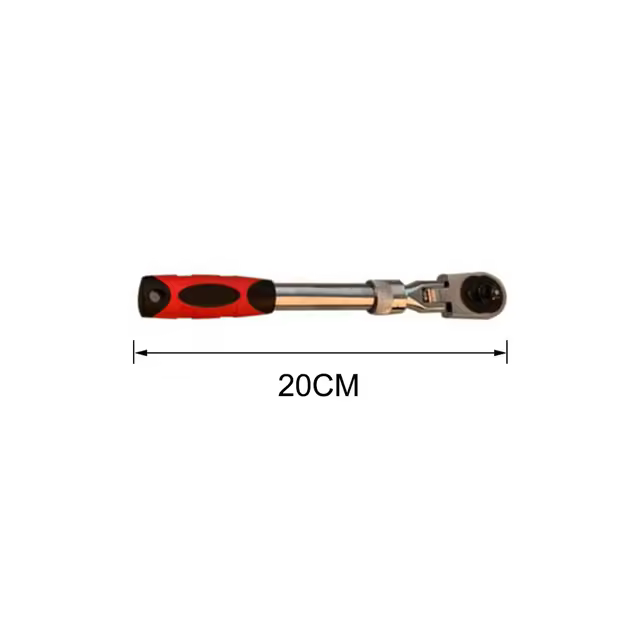Llave De Escalera Telescopio 72 Dientes 1/4 1/2 3/8 Con Cuerda De Suelo 90 Grados Automática De Libro De Acción Conjunto De Llaves De Cráter Multifuncional Antideslizante - 1
