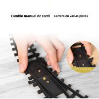 Tren De Ferrocarril Clásico Con Motor De Agua Vapor Para Niños Juguete De Modelo De Simulación Con Caminos De Tren Regalo Educativo Para Niños Mayores De 7 Años - details 4