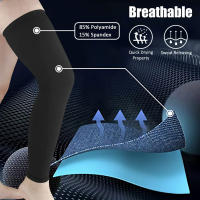 1Pcs Protección De Pierna Completa Con Manguitos De Compresión Para Hombres Y Mujeres Para Baloncesto Ciclismo Fútbol Correr - details 7