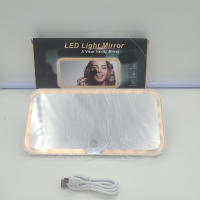 Espejo De Maquillaje Para Visera De Coche SEAMETAL Pantalla Táctil Con Luz Ajustable Y 3 Colores Universal Para Todos Los Modelos De Coche - details 4