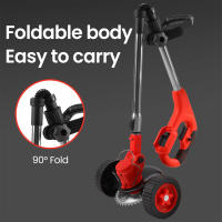 Cortacésped inalámbrico de 21V, cortacésped eléctrico de 21000RPM, cortador plegable ajustable para jardín, Makita con 1 baterías， - details 4