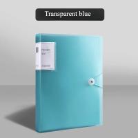 Organizador De Documentos A4 Con 60 Bolsillos Transparentes - Estantería Multi Capa Para Escuela Y Oficina En Plástico - details 10