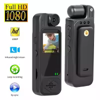 Cámara Mini HD 1080P Portátil Cámara De Acción Digital Pequeña Con Visión Nocturna Infrarroja Grabadora De Vídeo Body Cam - details 1