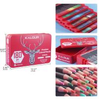 KALOUR Set De Lápices De Colores Profesionales 50/72/180/240/300 Pcs Lápices De Aceite Para Dibujos Y Pintura Artística Suministros Para Colorear - details 26