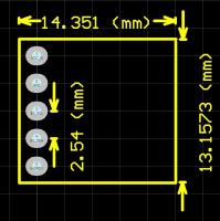 Módulo De Compás Magnético Triple Eje HMC5883L Estardyn GY-273 3V-5V Sensor De Campo Magnético Para Computadora SMD - details 0