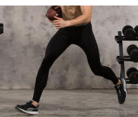 Leggings De Compresión Para Hombre Pantalones De Entrenamiento En El Gimnasio Secado Rápido Running Tights Fitness Baloncesto Carreras De Medio Maratón Ropa Deportiva De Polyester Y Spandex - details 10