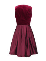 Vestido Mido Rojo De Fiesta Oktoberfest Para Mujer Vestido Dirndl Con Encaje Adecuado Para Halloween Y Oficina Estilo Elegante - details 5