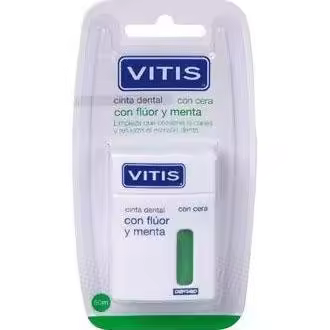 Vitis Cinta Dental Con Flúor Y Menta 50 M, 1 Ud - 1