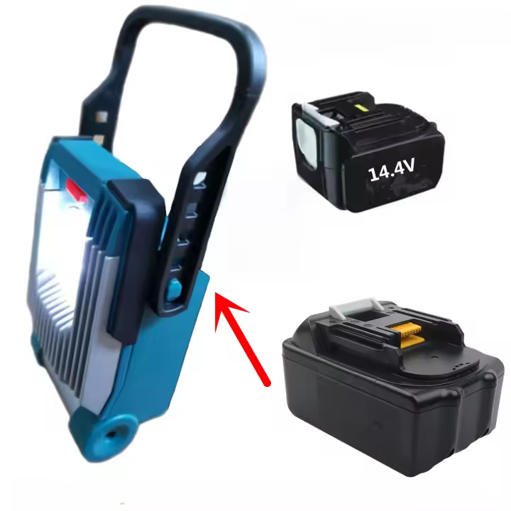 Luz De Trabajo LED Para Batería Li-ion Makita BL1415BL1430 BL1815 BL1830 BL1860 14.4V/18V Iluminación Exterior Lámpara De Trabajo Camping - 1