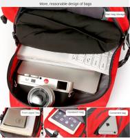 Mochila De Viaje Impermeable De Nylon Para Hombres Y Mujeres Mochila De Escuela Deportiva Al Aire Libre Mochila De Senderismodetails 5