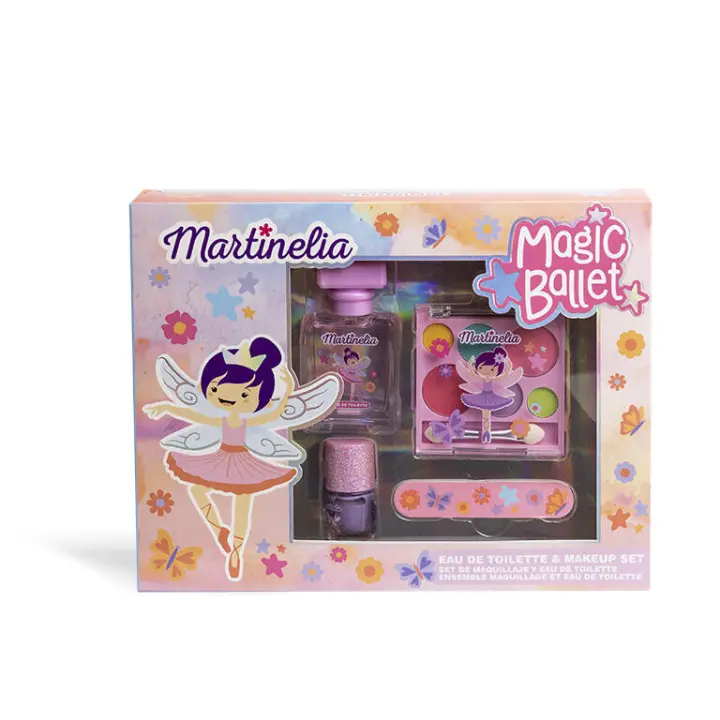 MARTINELIA MAGIC BALLET FRAGRANCE AND MAKEUP SET R 12107 SET BEAUTY MAQUILLAJE INFANTIL - 1