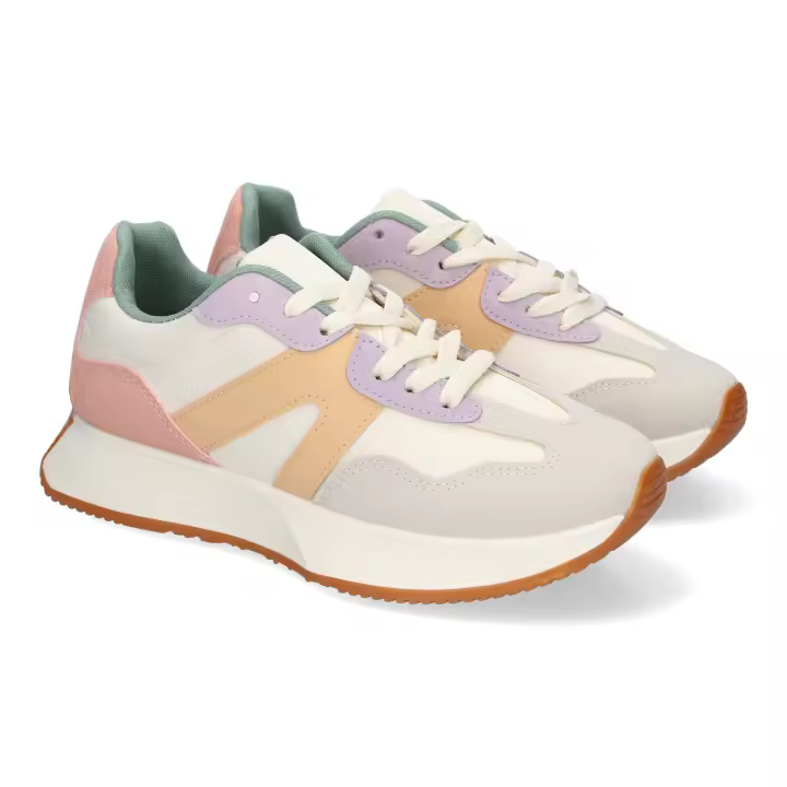 Zapatillas deportivas mujer VIVAVIA - Zapatillas running mujer - Colores pasteles - Sneakers mujer - Calzado cómodo y versátil para mujer - Sneakers con estilo y calidad - Zapatillas deportivas para mujeres casual -Sneakers mujer - Zapatillas skate mujer - 1