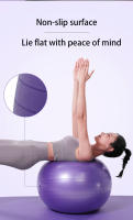 Bola De Yoga Para Ejercicio Y Equilibrio Bola Suiza De Estabilidad Soporta Hasta 200 Lbs Adecuada Para Oficina Hogar Gimnasio - details 1