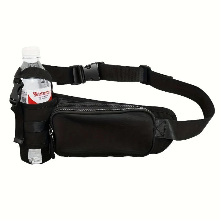 New Sports Waterproof Fanny Pack, Large Capacity Portable Waist Bag, Simple Design for Morning Jogging Running Outdoor Sports