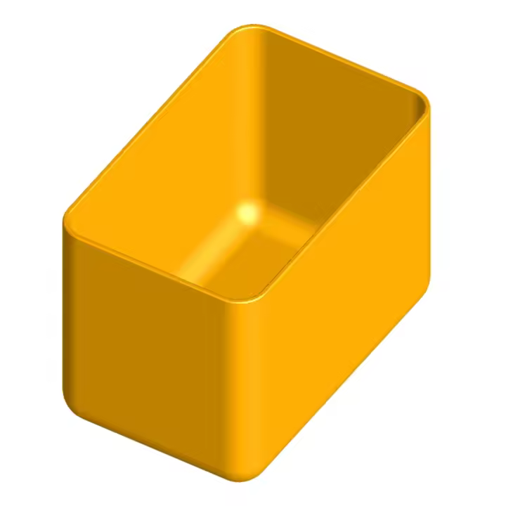 Caja en polipropileno 90x57 h 64 mm para Organizador de plástico Art Plast de L372 x P314 x H70 mm - 1