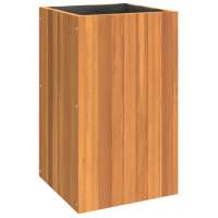 vidaXL Jardinera de madera maciza de acacia Dimensiones 25 x 25 x 25 cm,  35 x 35 x 35 cm,  45 x 45 x 45 cm y mas - details 1