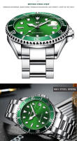Reloj De Pulsera Mecánico De Lujo Para Hombre 2024 FNGEEN 9001 Con Esferigrafía De Titanio Luminoso Y Feos Automático Diamante Acero Inoxidable Resistente Al Agua - details 7