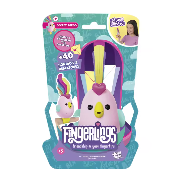 Fingerlings Secret Bird Surtido/Modelo aleatorio (Bizak 61853130) - 1