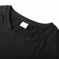 Camiseta De Algodón Para Hombre 2024 Deportiva De Running Y Gimnasio Con Mangas Cortas Secado Rápido Elasticidad Top Para Entrenamiento - details 21