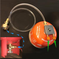 Adaptador De Recarga De Estufa De Gas Para Camping En Asia Adaptador De Tanque De Propano Para Exterior Quemador De Cilindro Plano - details 7