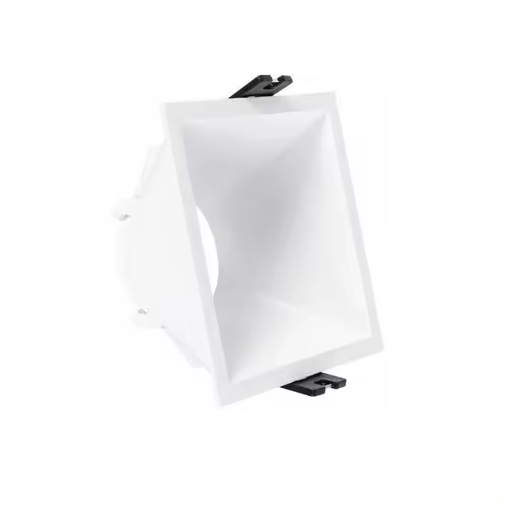 Ledkia Aro Downlight Cuadrado Bajo UGR para Bombilla LED GU10 Corte 85x85 mm - 1