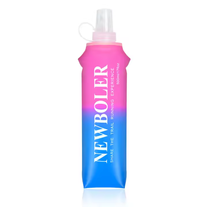 Botella De Agua NEWBOLER Plegable TPU Para Deporte Al Aire Libre Correr Camping Senderismo Viajes Capacidad De 150/250/300/500ml - 1