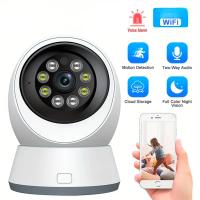 Cámara De Seguridad HD Para El Hogar Con Visión Nocturna Dos Vías Alerta De Movimiento Y Almacenamiento Múltiple 2.4GWi-Fi - details 2