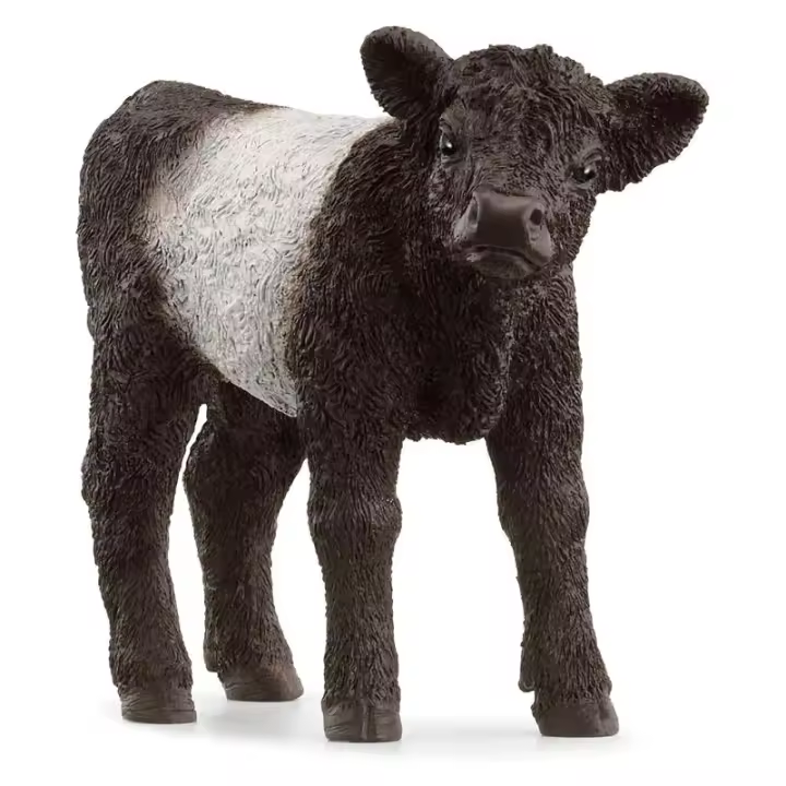 Figura ternero Galloway línea Farm World para coleccionar de Schleich 13969 - 1