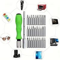Juego De Destornilladores De Precisión 32 En 1 Mini Kit De Herramientas Magnéticas Con Varilla De Extensión Ajustable Para Reparación De Teléfonos Móviles iPad Cámara - details 2