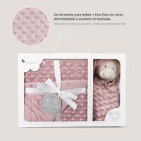 SET REGALO MANTA BURBUJA + SUAVE DOUDOU OSITO 80X110 DE LA MARCA INTERBABY - details 3