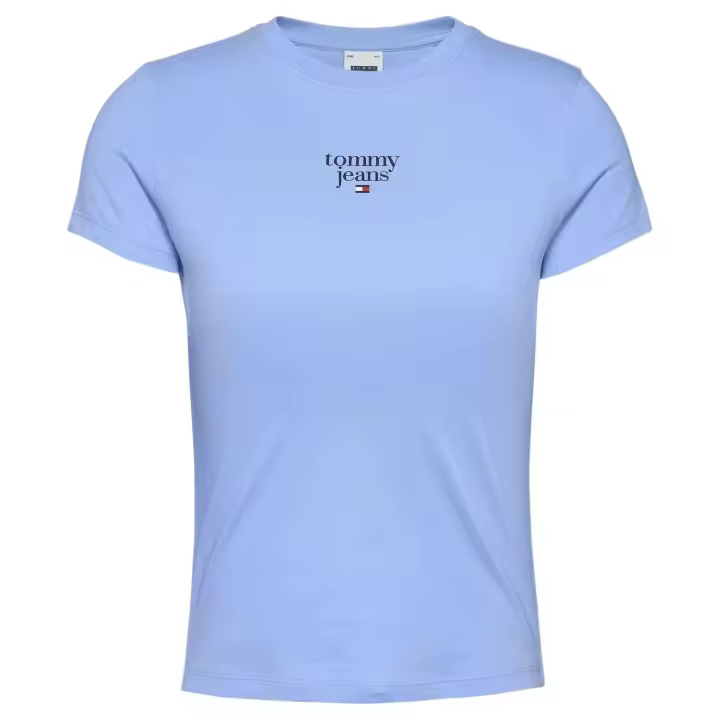 Camiseta Tommy Jeans Tjw Slim Essential Logo 1 Tee Ext - 1