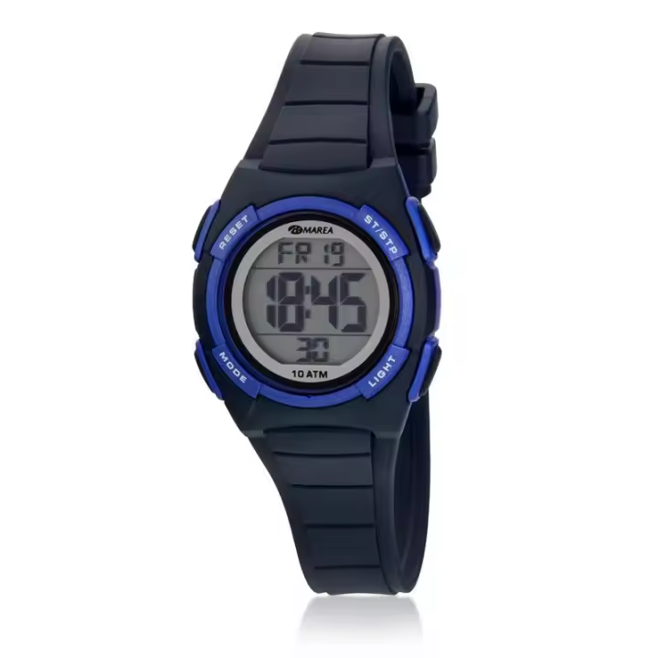 Reloj MAREA B40203/2 Niño Digital Cadete Correa Silicona Azul Oscuro - 1