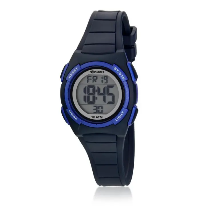 Reloj MAREA B40203/2 Niño Digital Cadete Correa Silicona Azul Oscuro - 1