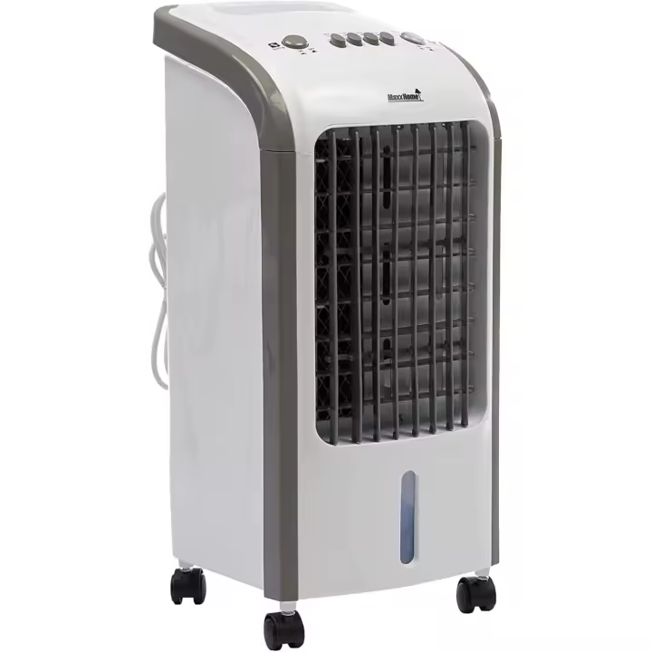 Aire Acondicionado Portátil, Ventilador | Enfriador de Aire | Humidificador Móvil 3 en 1, Tanque de Agua de 4L, Bajo Consumo, Con Ruedas Control Remoto, 3 Velocidades, Sin Tubo Exterior - 1