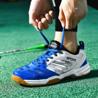 Zapatos De Badminton Para Hombres Y Mujeres Deporte Transpirables Tamaño Grande Entrenamiento Voleibol Interior Exterior Antideslizantes - details 11