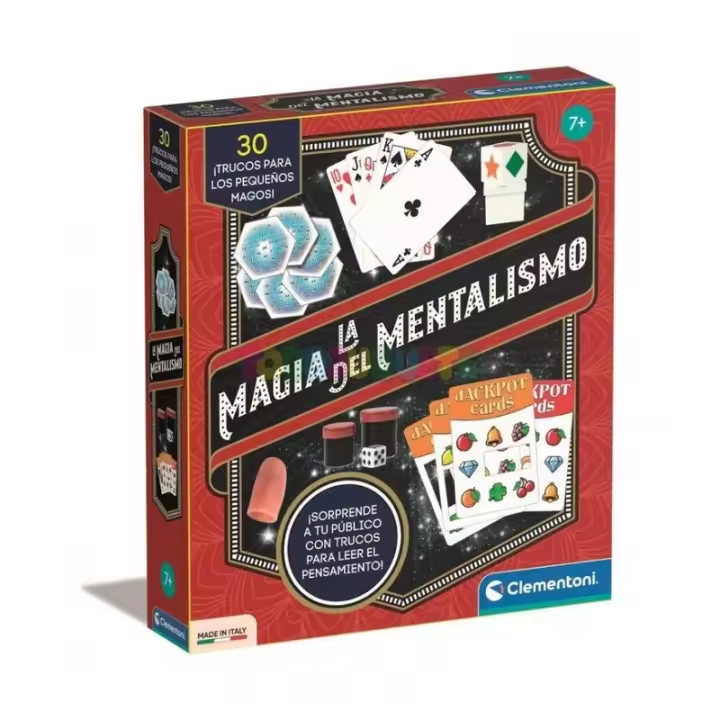 Juego de mesa La Magia del mentalismo con 30 trucos Clementoni 55524 - 1